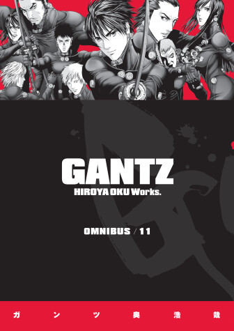 Book cover for Gantz Omnibus Volume 11