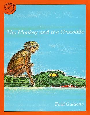 Book cover for The Monkey and the Crocodile