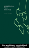 Book cover for Hierarchial Task Analysis