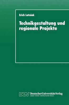 Book cover for Technikgestaltung und regionale Projekte