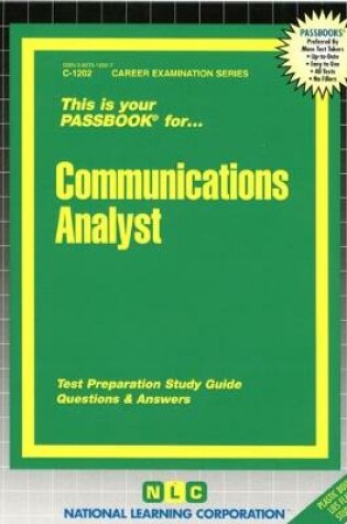 Cover of Communications Analyst