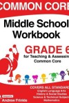 Book cover for Common Core Middle School Workbook Grade 6