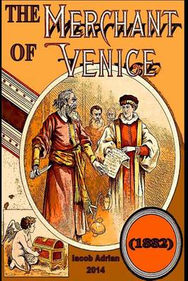 Book cover for The merchant of Venice (1882)