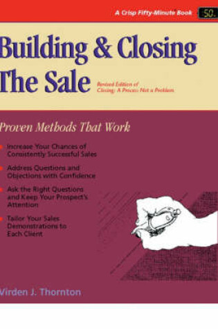Cover of Building and Closing the Sale
