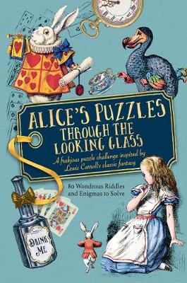 Book cover for Alice's Puzzles Through the Looking Glass