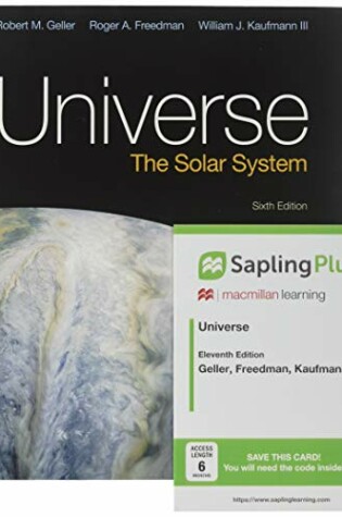 Cover of Universe: The Solar System 6e & Saplingplus for Freedman's Universe 11E (Six-Months Access)