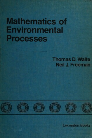 Cover of Mathematics of Environmental Processes