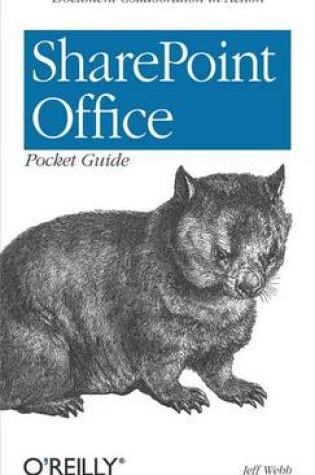 Cover of Sharepoint Office Pocket Guide