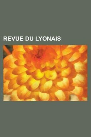 Cover of Revue Du Lyonais