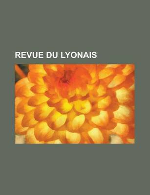 Book cover for Revue Du Lyonais