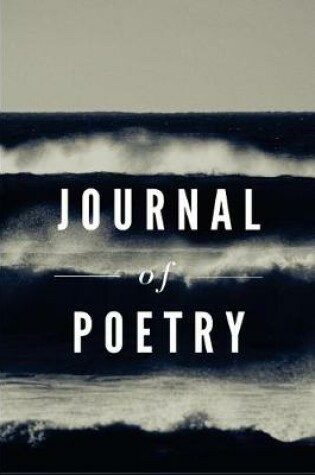 Cover of Journal Of Poetry