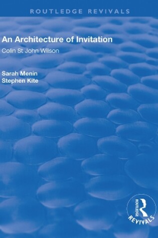 Cover of An Architecture of Invitation