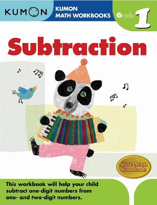 Book cover for Kumon Grade 1 Subtraction