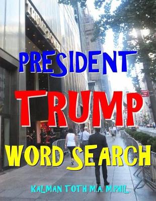 Book cover for President Trump Word Search