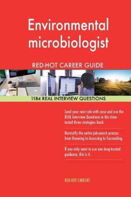 Book cover for Environmental Microbiologist Red-Hot Career Guide; 1184 Real Interview Questions