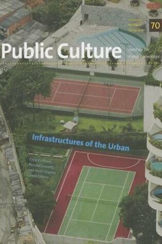 Cover of Infrastructures of the Urban