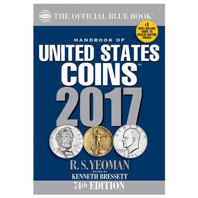 Book cover for Handbook of United States Coins 2017