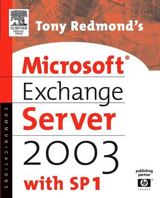 Book cover for Tony Redmond's Microsoft Exchange Server 2003