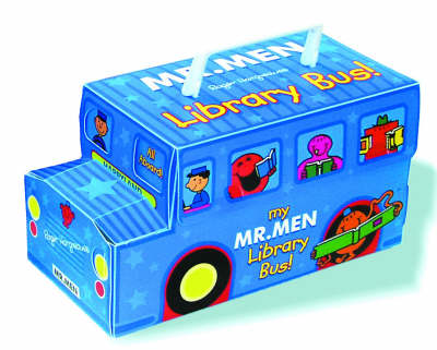 Book cover for My Mr. Men Library Bus