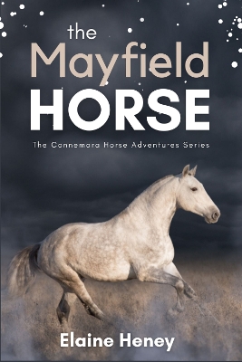 Cover of The Mayfield Horse - Book 3 in the Connemara Horse Adventure Series for Kids. The perfect gift for children