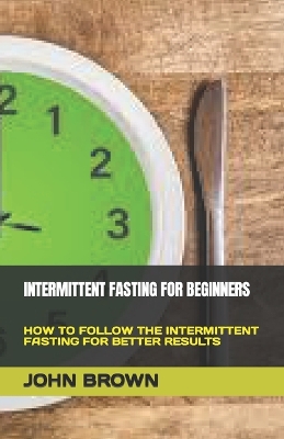 Book cover for Intermittent Fasting for Beginners