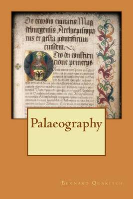 Book cover for Palaeography