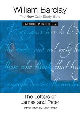 Book cover for The Letters of James and Peter - Enlarged Print Edition