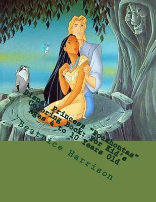 Book cover for Disney Princess Pocahontas Coloring Book