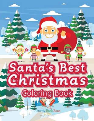 Book cover for Santa's Best Christmas Coloring Book