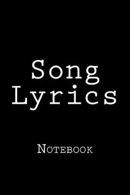 Book cover for Song Lyrics