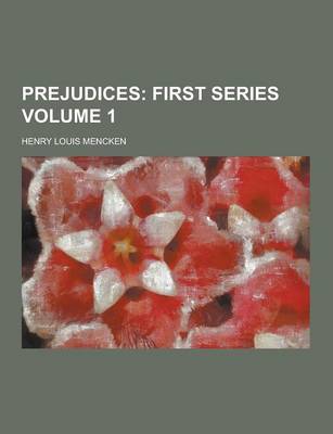 Book cover for Prejudices Volume 1