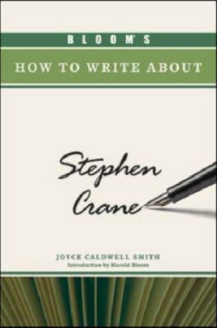 Cover of Bloom's How to Write about Stephen Crane