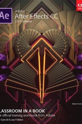 Cover of Adobe After Effects CC Classroom in a Book (2017 release)