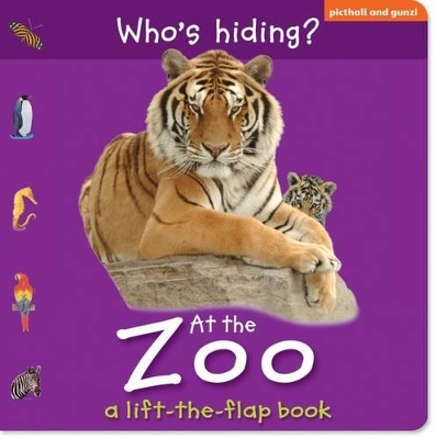 Book cover for Who's Hiding? At the Zoo