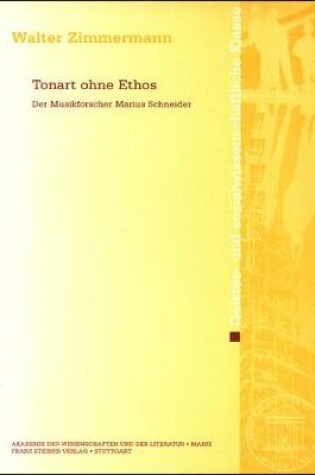 Cover of Tonart Ohne Ethos