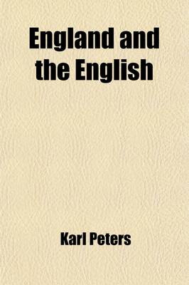 Book cover for England and the English