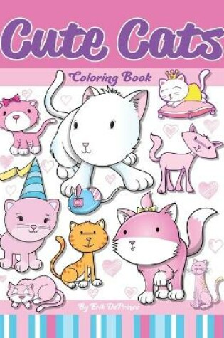 Cover of Cute Cats Coloring Book