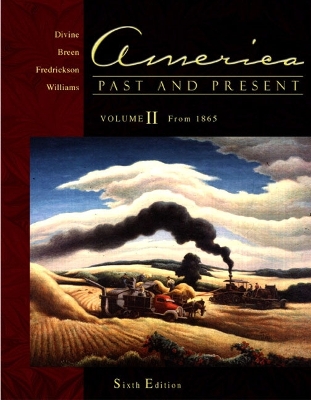 Book cover for America Past and Present, Volume II (Chapters 16-33)