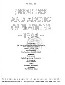 Cover of Offshore and Arctic Operations