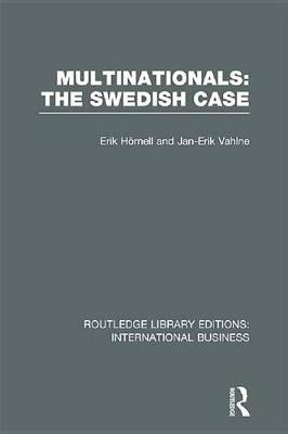 Book cover for Multinationals: The Swedish Case (RLE International Business)