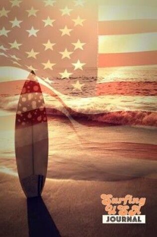 Cover of Surfing USA JOURNAL DOT GRID STYLE NOTEBOOK