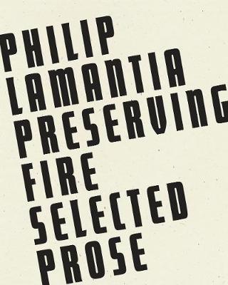 Book cover for Preserving Fire