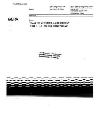 Book cover for Health Effects Assessment For 112-Trichloroethane