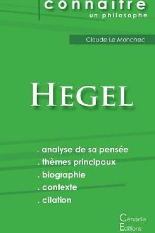 Cover of Comprendre Hegel (analyse complete de sa pensee)