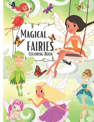 Book cover for Magical Fairies Coloring Book