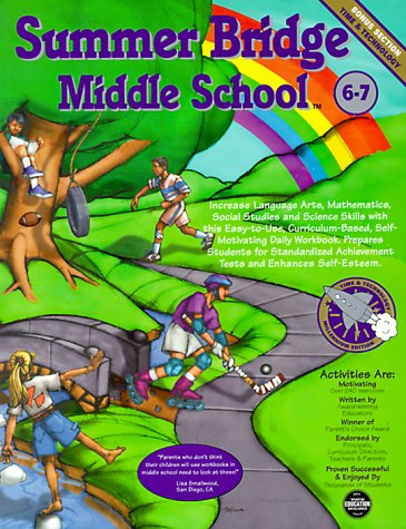 Cover of Summer Bridge Middle School Grades 6-7