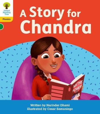 Cover of Oxford Reading Tree: Floppy's Phonics Decoding Practice: Oxford Level 5: A Story for Chandra