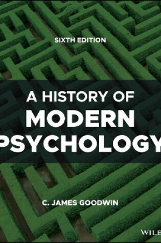 Cover of A History of Modern Psychology