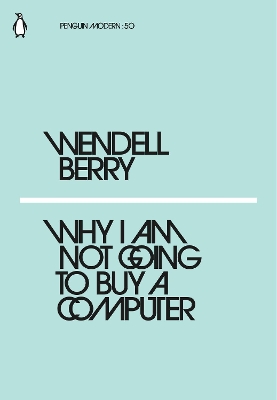 Book cover for Why I Am Not Going to Buy a Computer