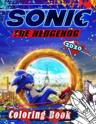 Book cover for Sonic The Hedgehog 2020 Coloring Book